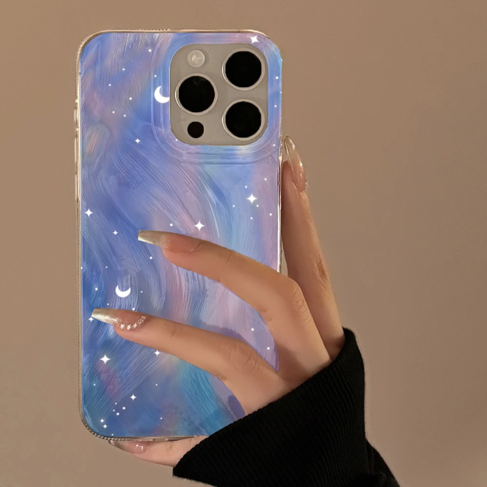 Xiaomi Redmi Note 14 - ファッショングリッタースターリーグラデーションフォンケース Xiaomi Redmi Note 10 11