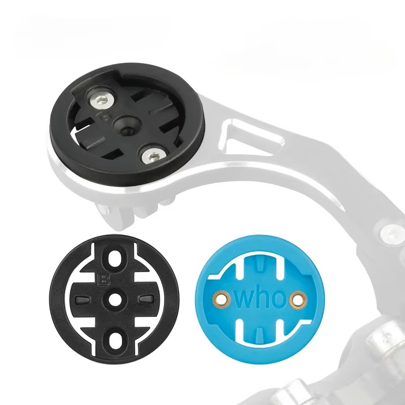 Tablet Accessory - 2 個自転車コンピュータマウントアダプター Garmin/Magene/Bryton/Wahoo ヘッドライトリアレーダーライトインサートサイクリングアクセサリー用