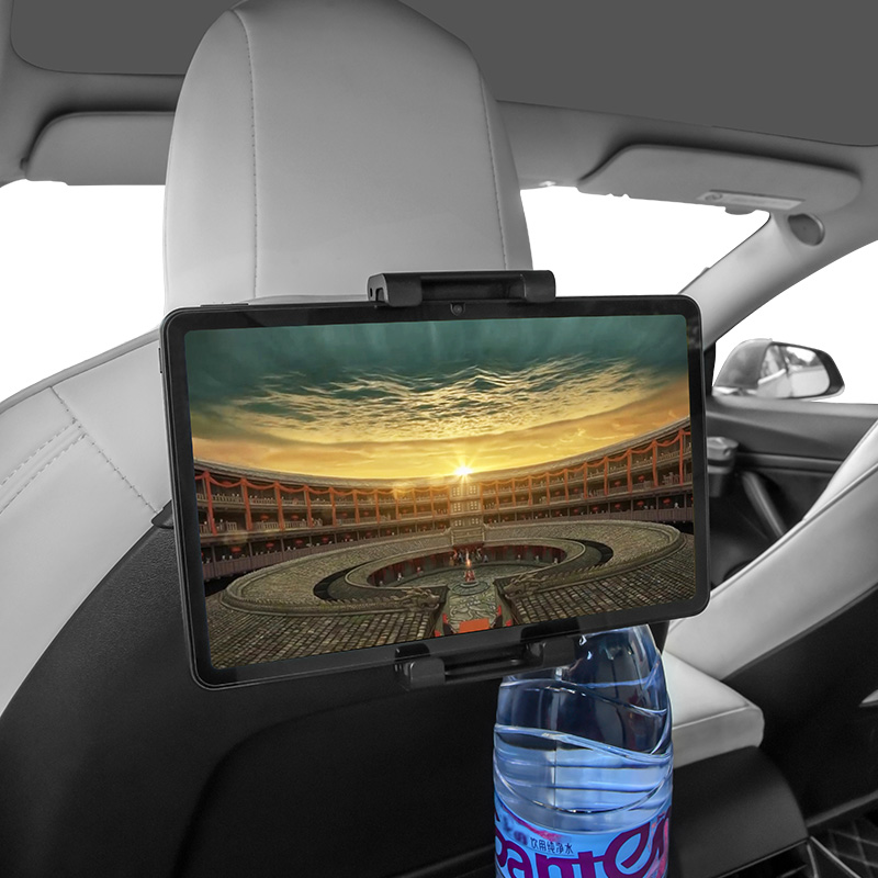 Bmw Accessories Tablet Holder - カーシートバックヘッドレストブラケット多機能吊りフック 4.7-12.9 インチタブレットスタンド携帯電話ホルダーテスラモデル 3/Y/S/X