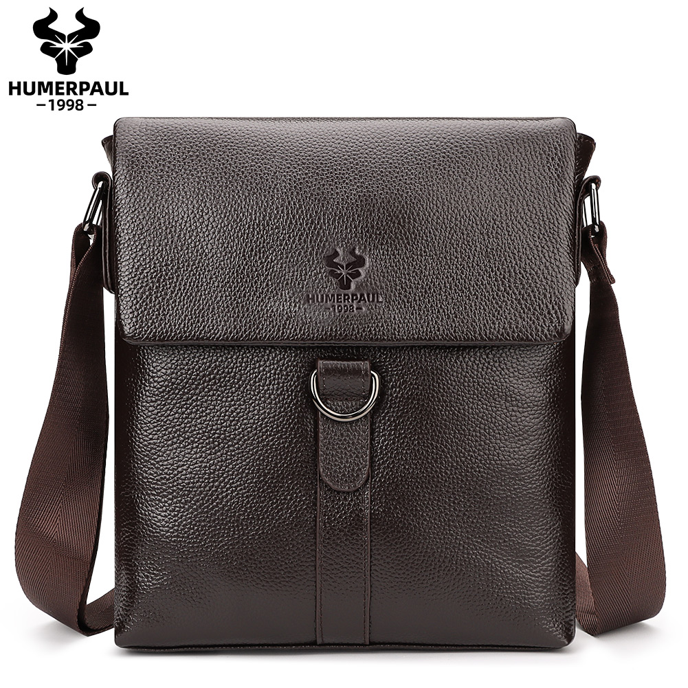 Tablet Shoulder Bag - 男性用本革ショルダーバッグ,カジュアルメッセンジャーバッグ,クロスオーバーバッグ,高品質,2023