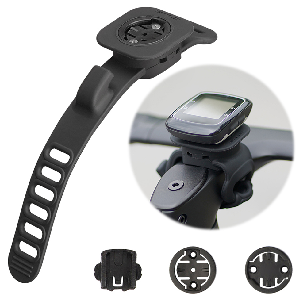 Tablet Accessory - GUB 630 シリコーン自転車コンピュータマウント耐衝撃ノンスリップ拡張コンピュータスタンド調節可能な自転車ブラケットサイクリングアクセサリー