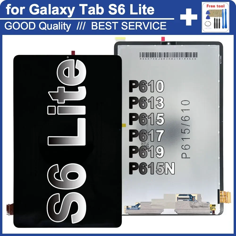 100% 新しいスクリーンサムスンギャラクシータブ S6 L - Tablet Accessories For Samsung のレビューと価格