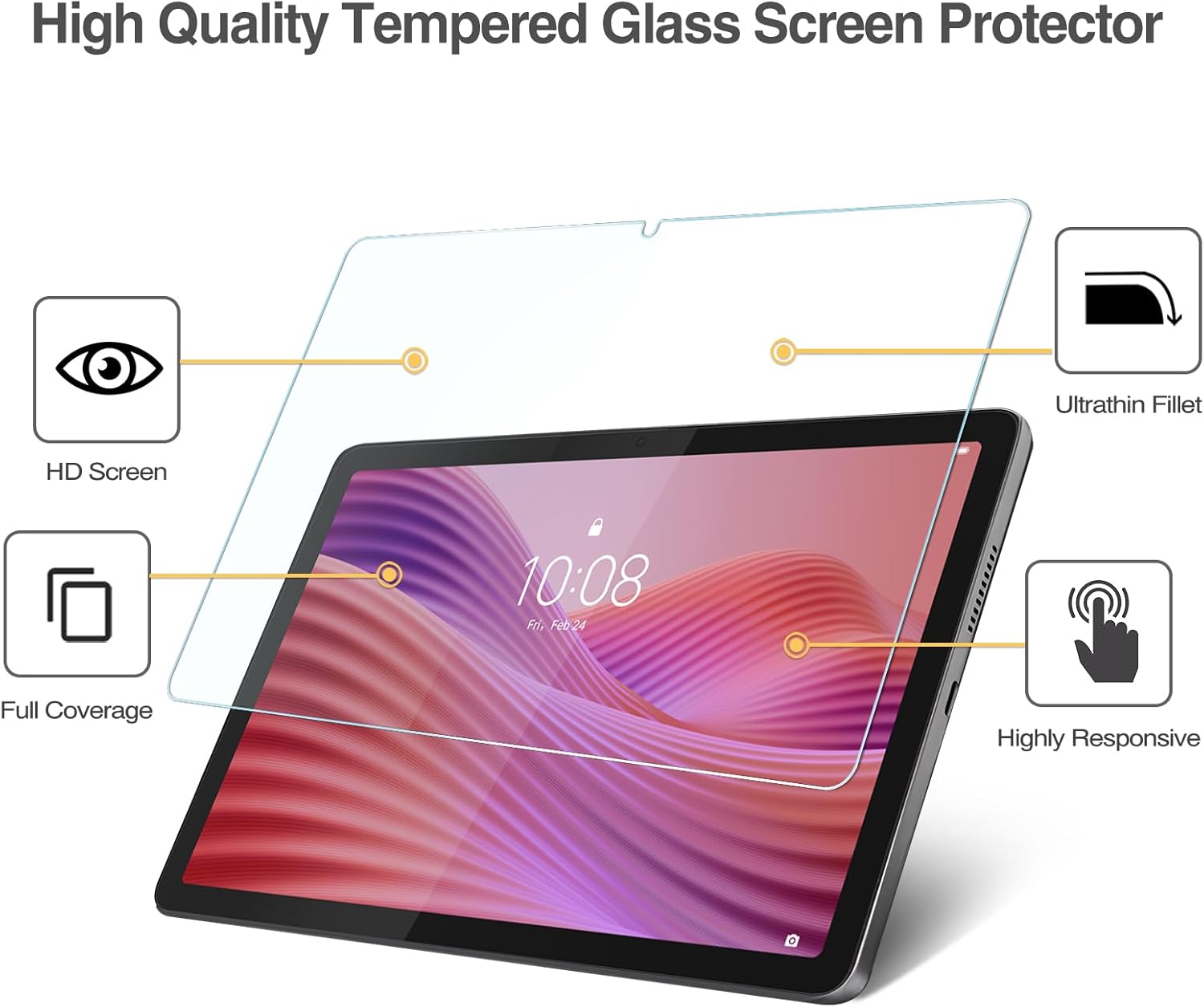 1 個 9H 強化ガラスタブレットスクリーンプロテクター L - Teclast Tablet Accessories のレビューと価格