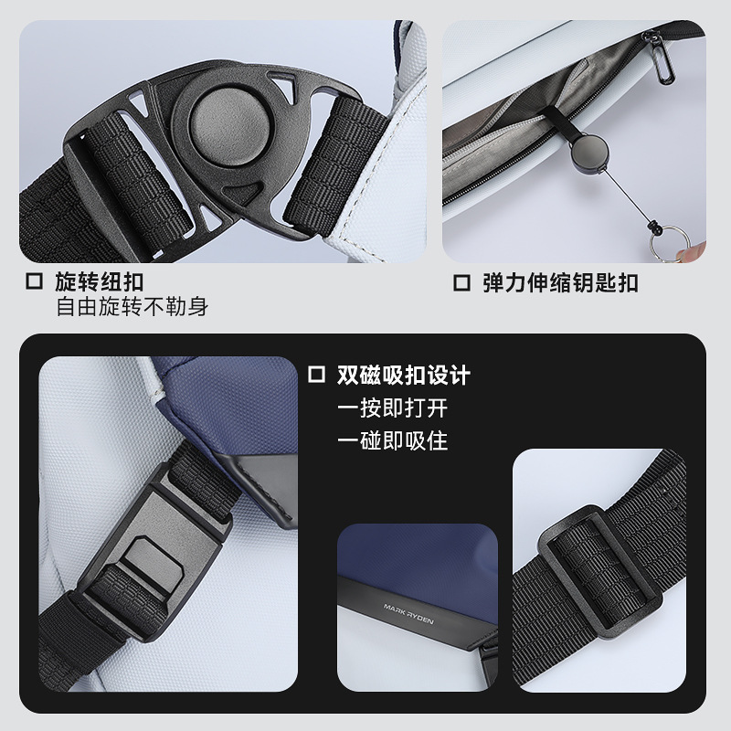 マーク ライデン品質防水男性ショルダーバッグ 11 iPad - Tablet Shoulder Bag のレビューと価格