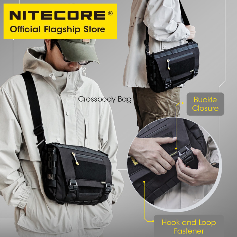 NITECORE SLB06 通勤クロスボディバッグ黒スリン - Tablet Shoulder Bag のレビューと価格