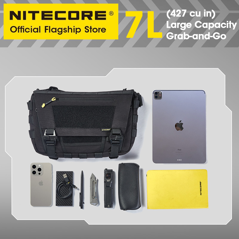 NITECORE SLB06 通勤クロスボディバッグ黒スリン - Tablet Shoulder Bag のレビューと価格