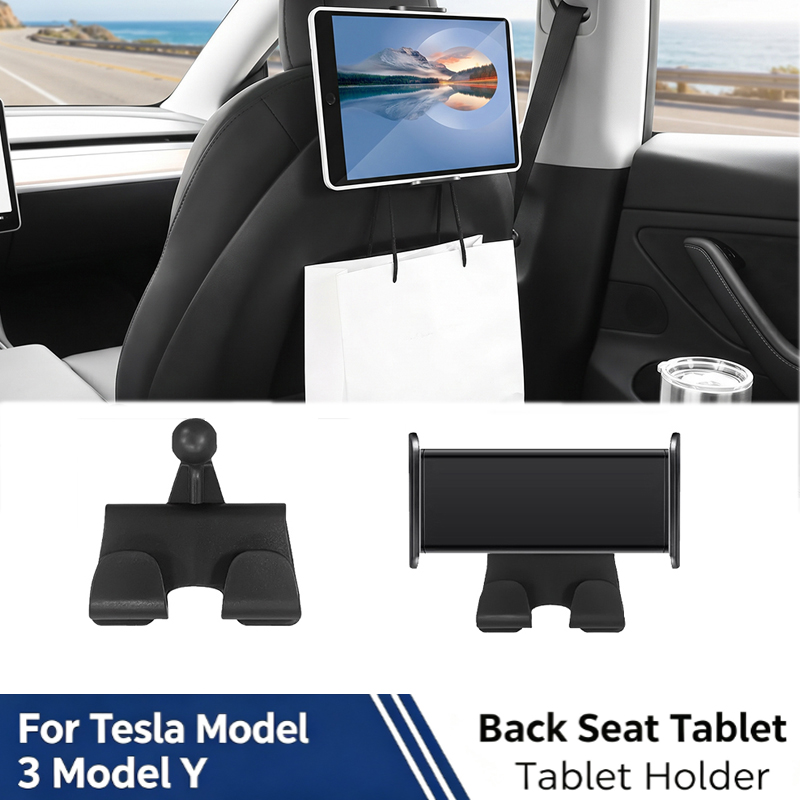 テスラ モデルY、モデル3用タブレットホルダー。ヘッドレスト - Tablet Accessory のレビューと価格