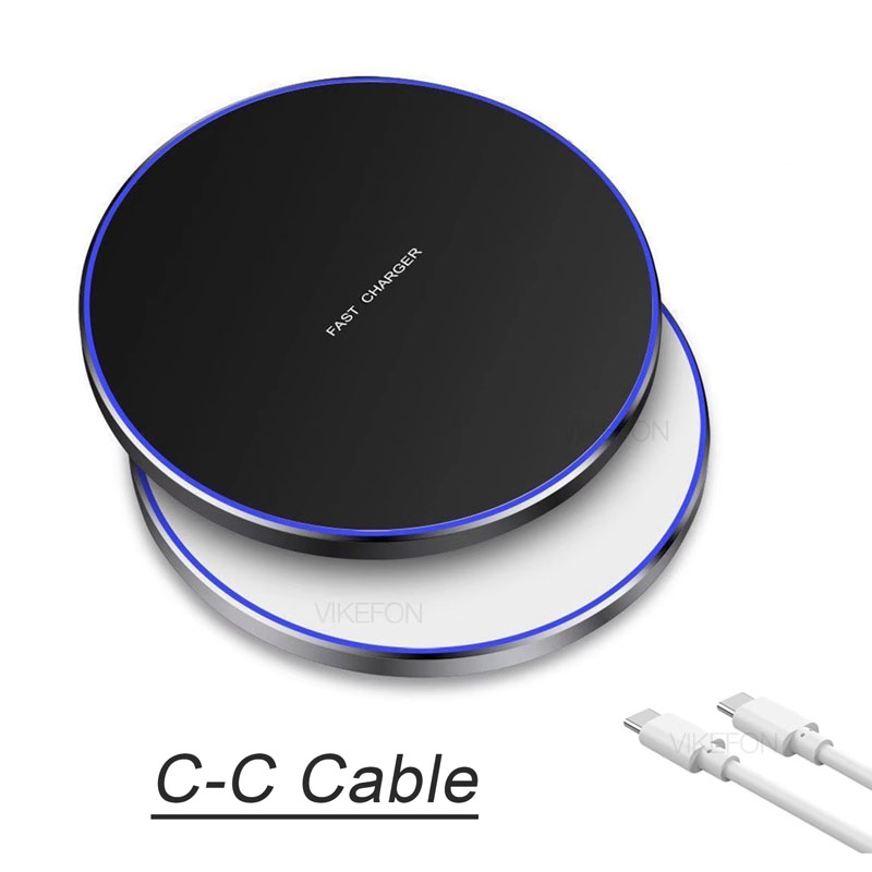 ワイヤレス充電パッド 急速ワイヤレス充電器 iPhone 1 - Wireless Charging Pad のレビューと価格