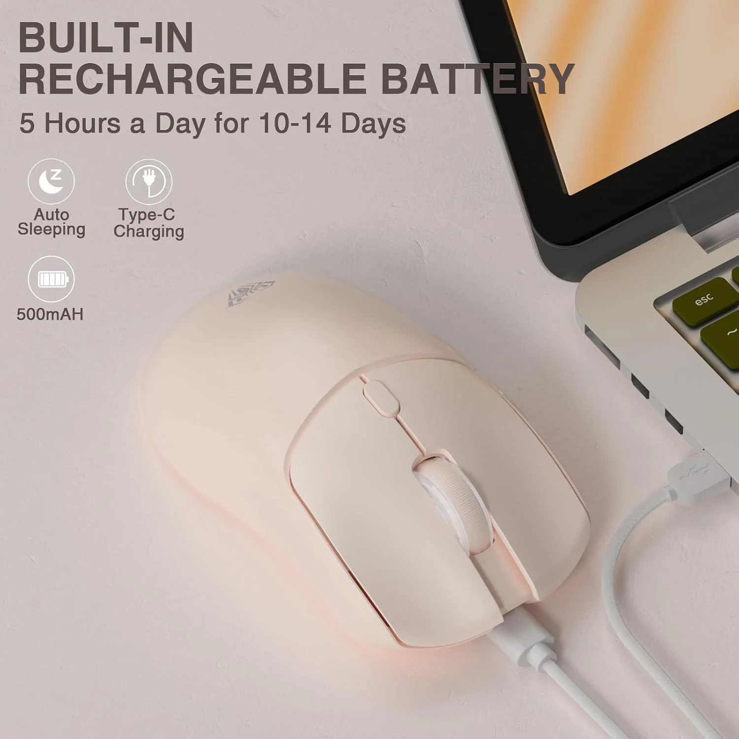 AULA SC580X トライモードワイヤレスゲーミングマウ - Tablet Accessory のレビューと価格