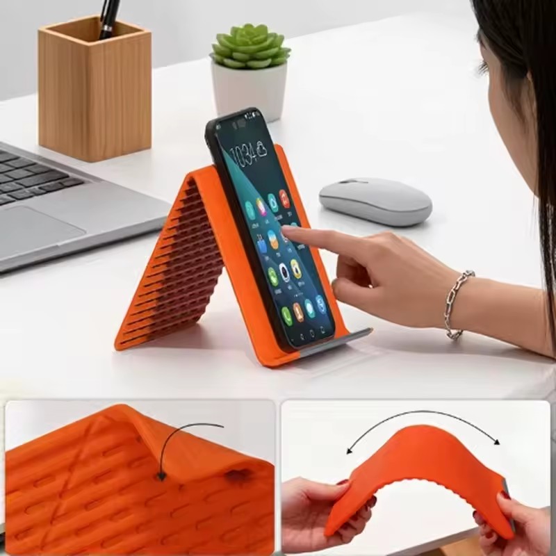 怠惰な携帯電話スタンド シリコン製デスクトップタブレット/ノ - Tablet Accessory のレビューと価格