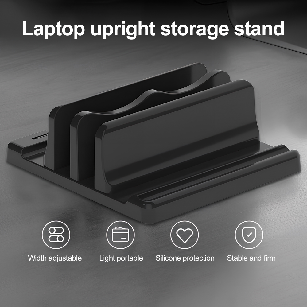 オフィス ABS ラップトップスタンド 垂直に置くとデスクス - Tablet Accessory のレビューと価格