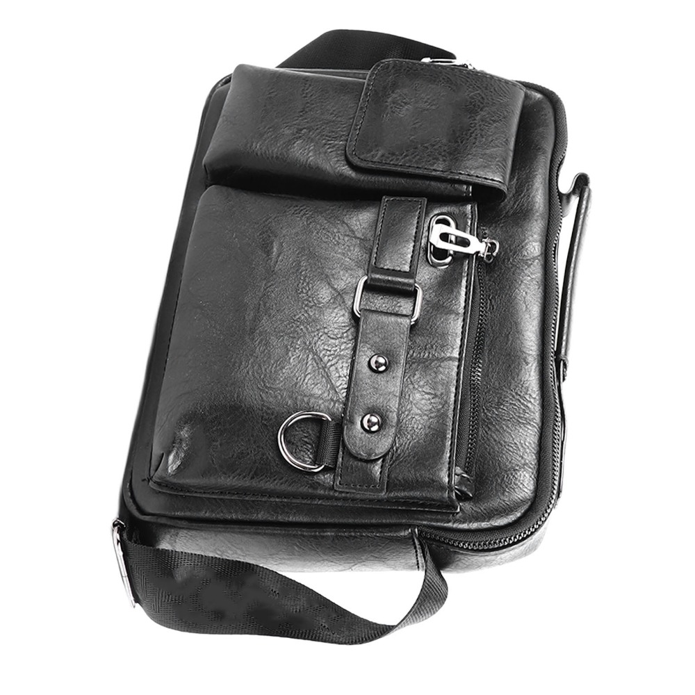 耐久性に優れたPU素材の作業用バッグ。長さ調節可能なショルダ - Tablet Shoulder Bag のレビューと価格