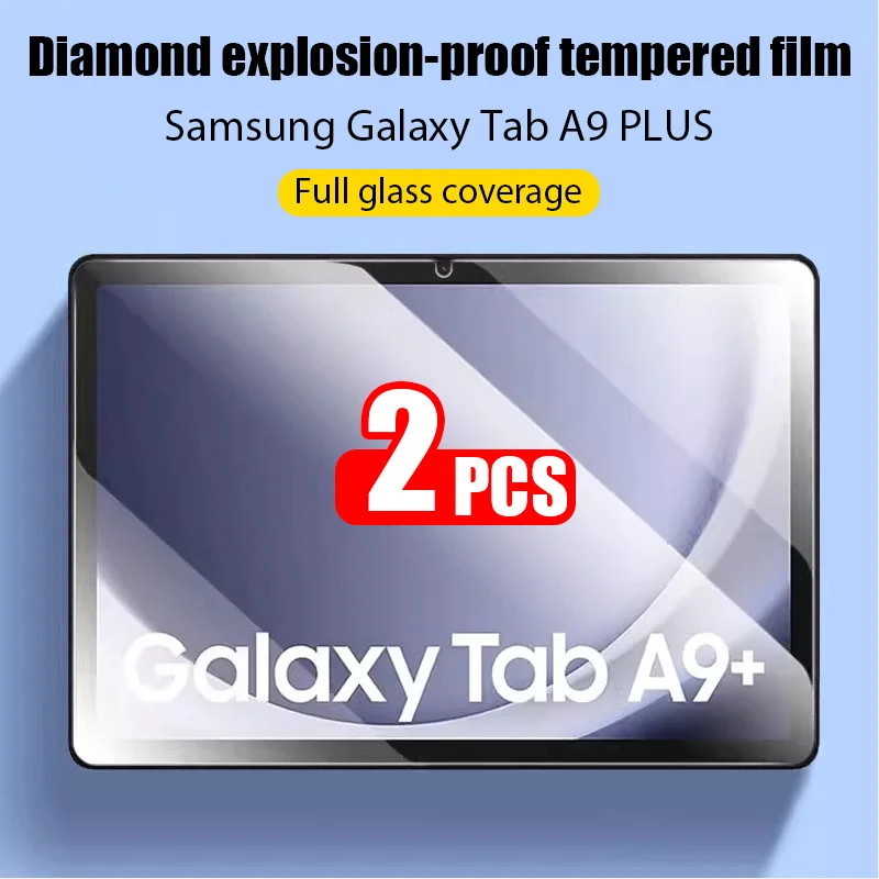 2 個 HD スクラッチプルーフ 11 インチ強化ガラススク - Tablet A9 Accessories のレビューと価格
