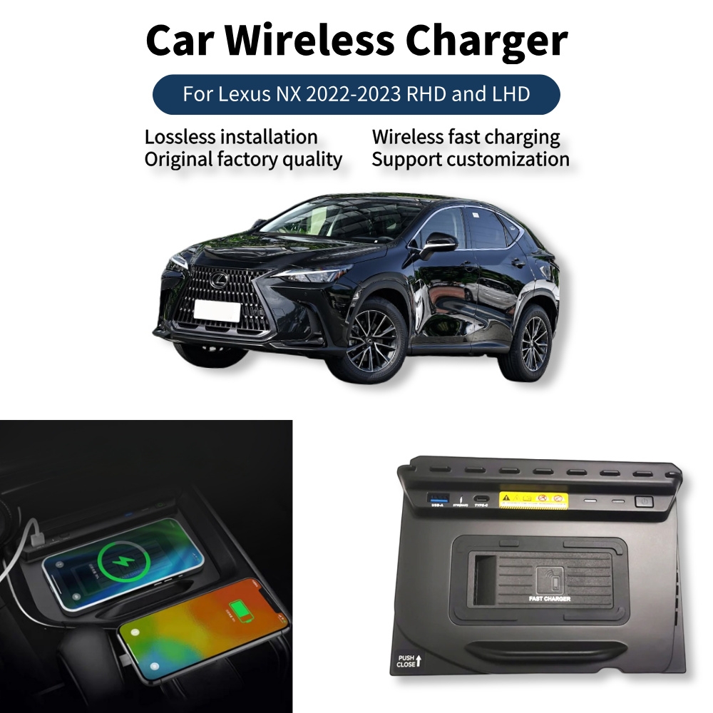 MOCENDO ワイヤレス充電器 レクサス NX 2022- - Wireless Charging Pad のレビューと価格