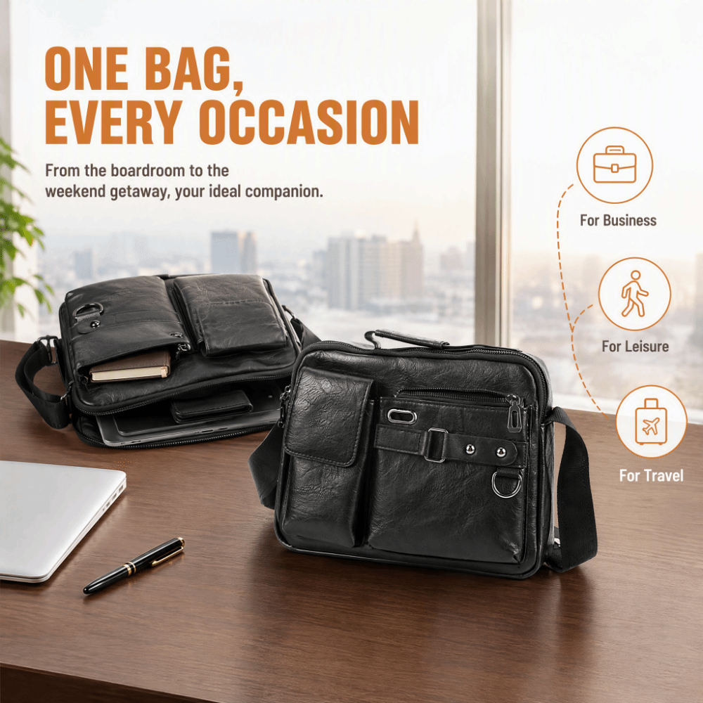 調節可能なPUワークバッグ、調節可能なショルダーストラップ、 - Tablet Shoulder Bag のレビューと価格