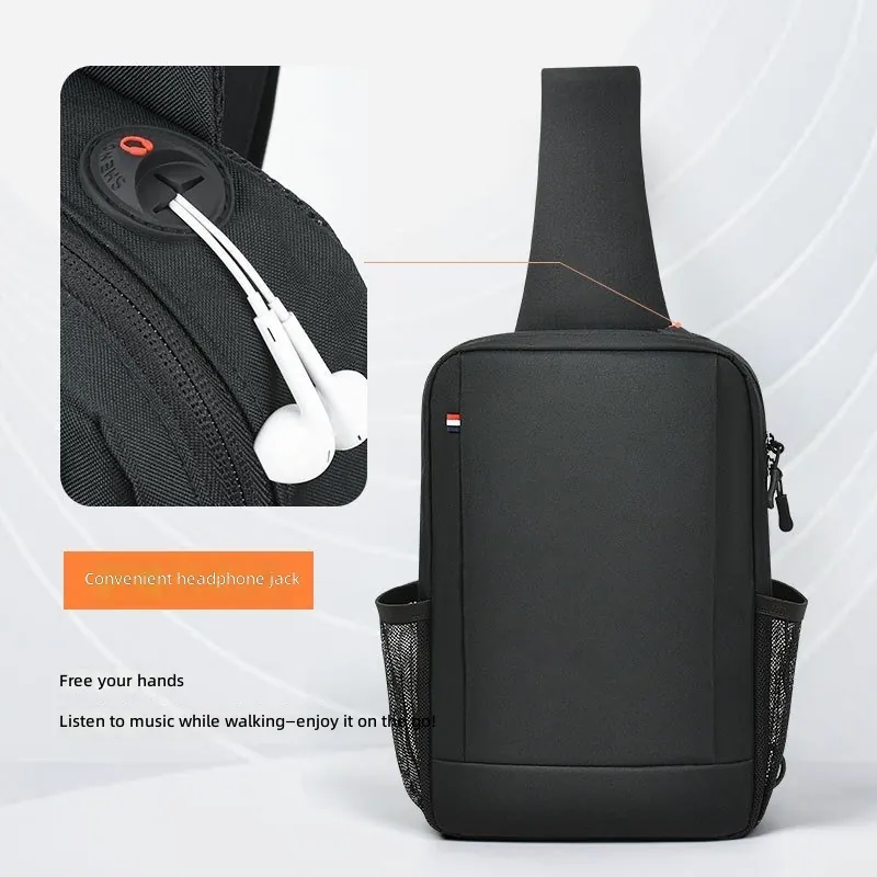 大容量iPadバッグ メンズ用 クロスボディストラップ付き  - Tablet Shoulder Bag のレビューと価格