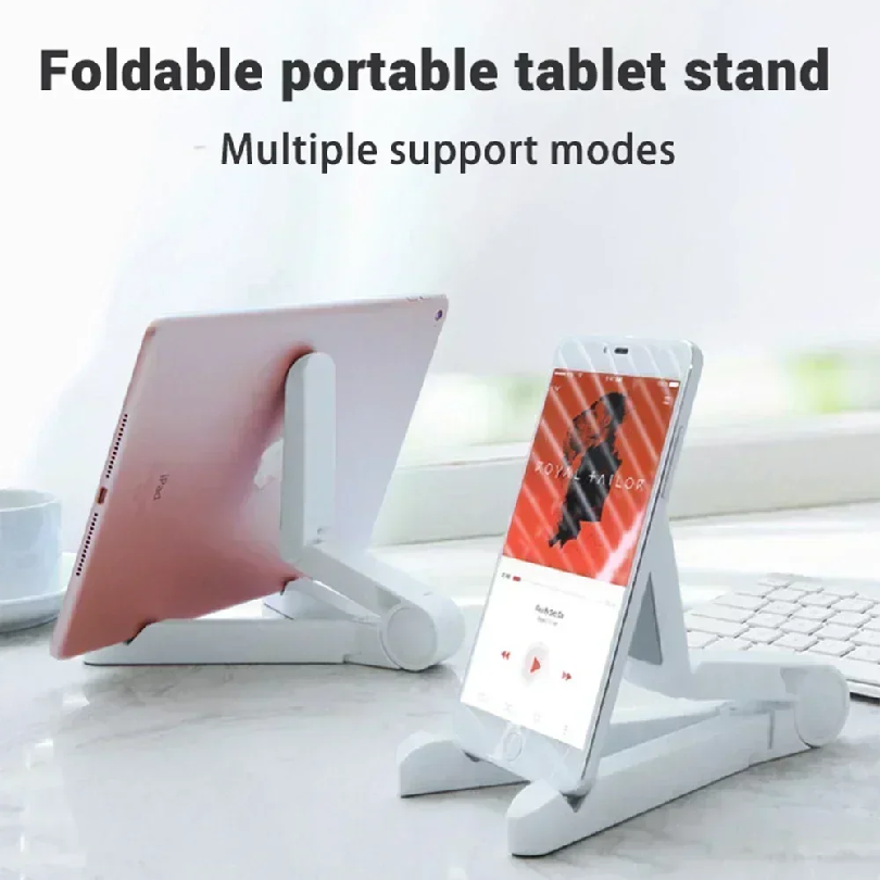 ユニバーサル折りたたみタブレットホルダー iPad Air  - Tablet Accessory のレビューと価格