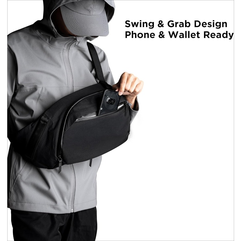 右肩用チェストバッグ 7.5L - クロスボディバッグ、スリ - Tablet Shoulder Bag のレビューと価格