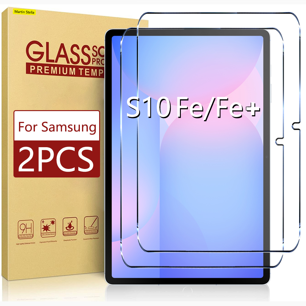 サムスンギャラクシータブ S10 Fe プラス強化ガラススク - Tablet Accessories For Samsung のレビューと価格