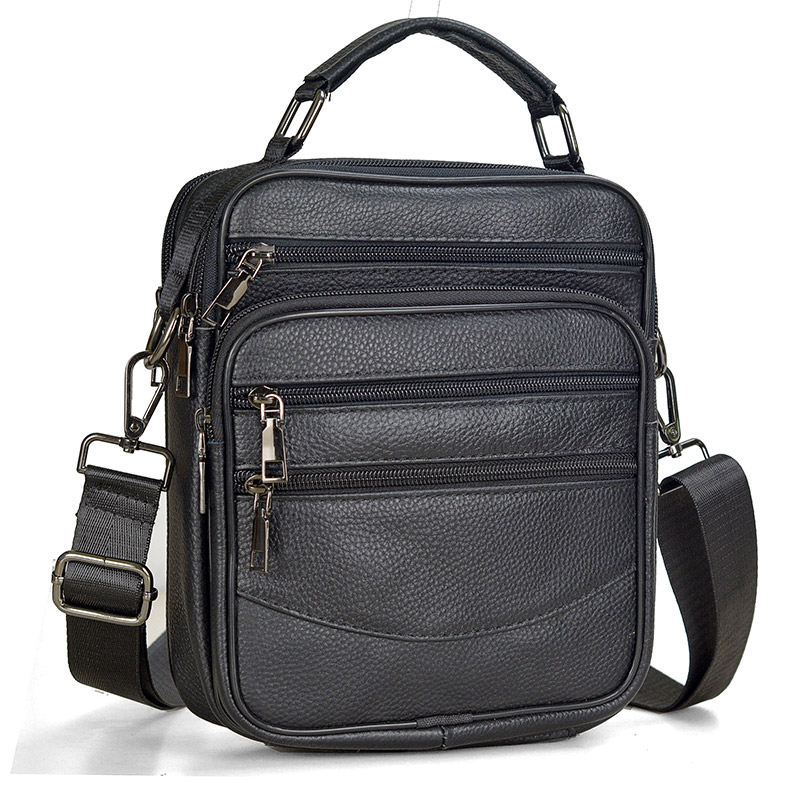 ファッション男性本革ハンドバッグ小さなメンズショルダーバッグ - Tablet Shoulder Bag のレビューと価格