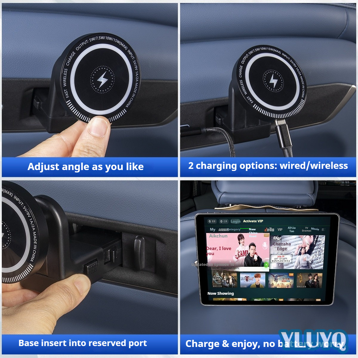 2025年型BMW X3 X5 X7 5/7シリーズ用後部座 - Bmw Accessories Tablet Holder のレビューと価格