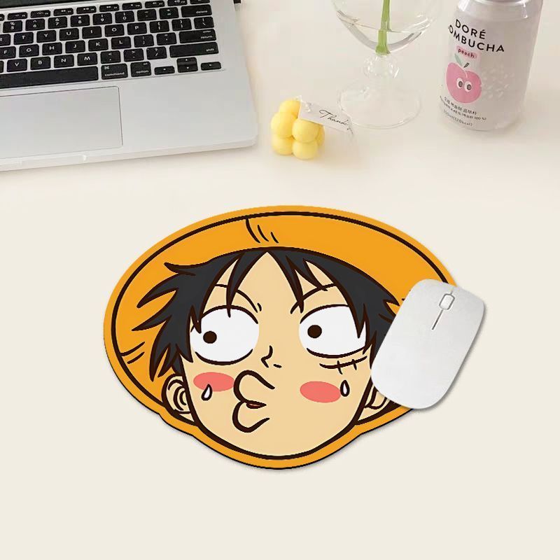 ワンピース ルフィ マウスパッド、小型コンピューターデスクマ - Tablet Accessory のレビューと価格
