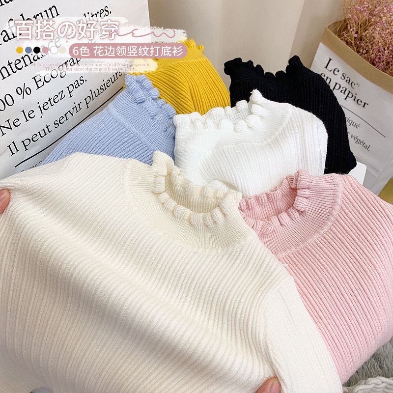 ニットタートルネックセーター,内に高い襟,赤ちゃん,女の子, - Zebra Tablet Accessories のレビューと価格