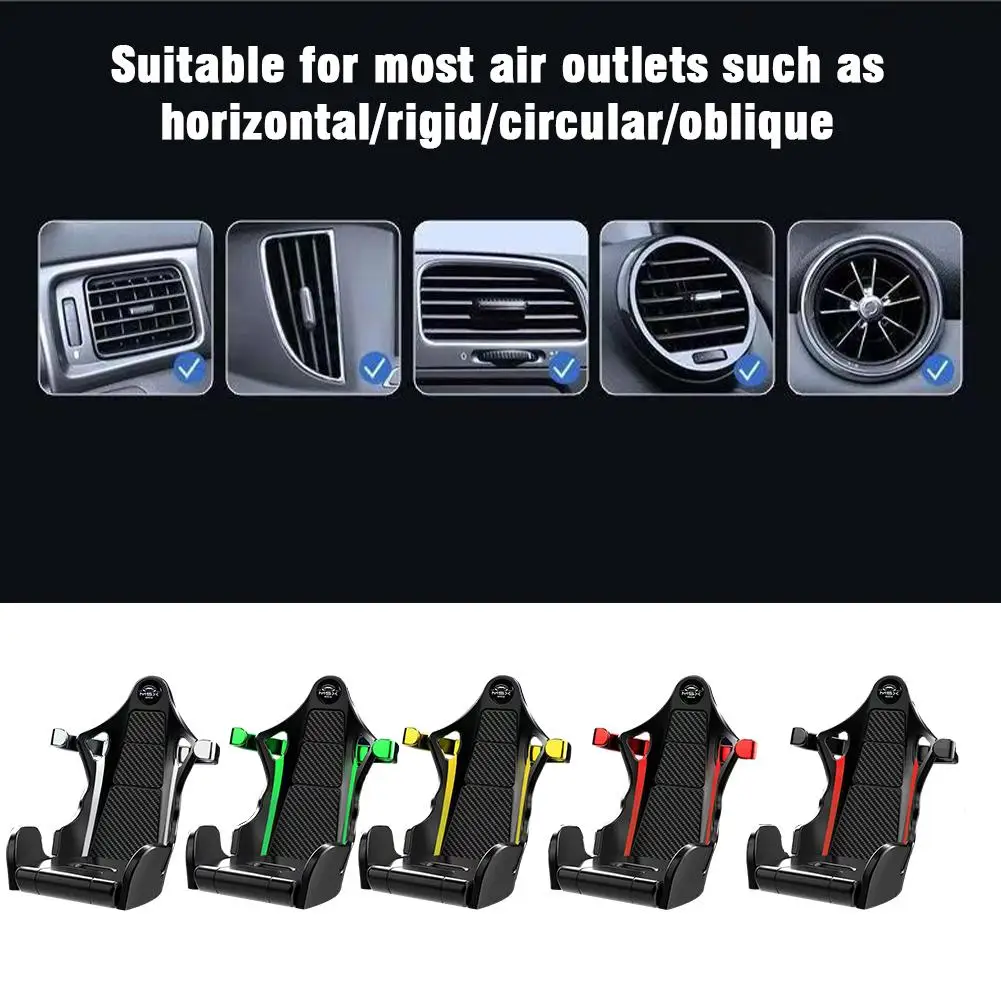 レーシングシート車の携帯電話ホルダー安定した耐衝撃カーナビゲ - Bmw Accessories Tablet Holder のレビューと価格